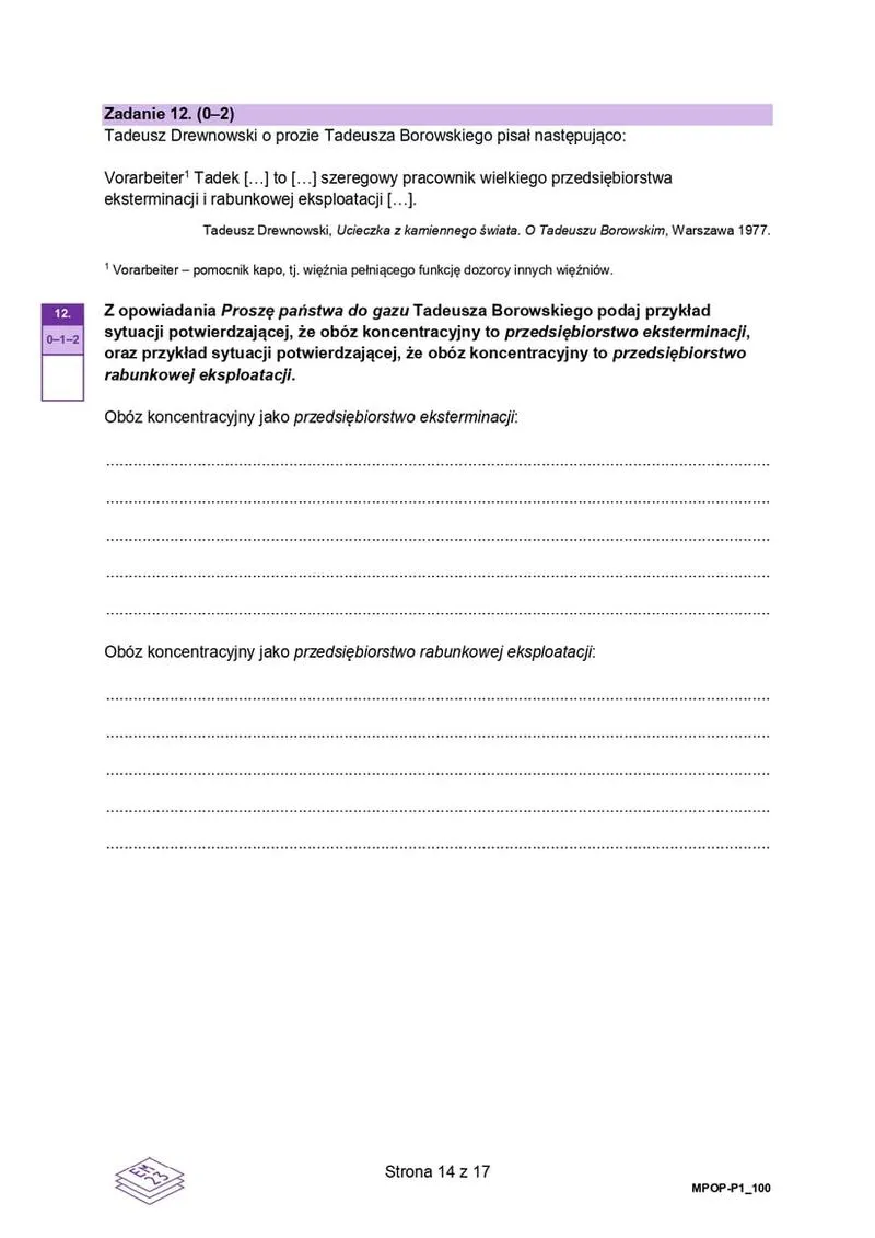 Matura z języka polskiego