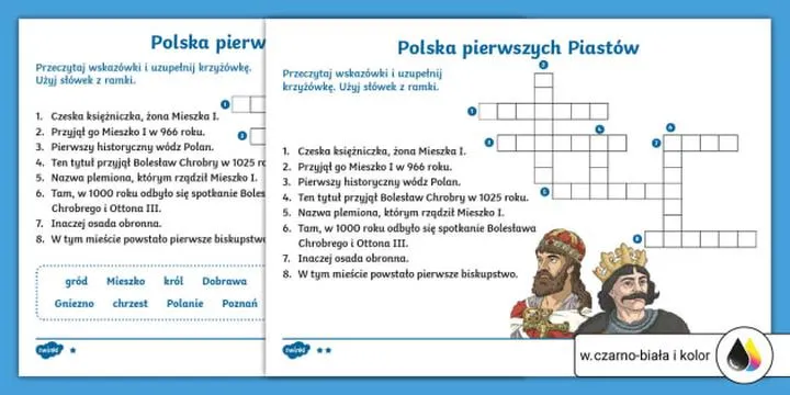 Tworzenie krzyżówek w PowerPoint